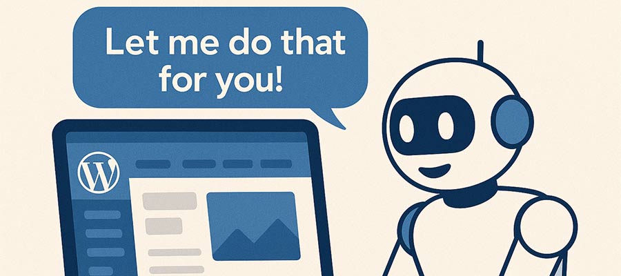 An AI site builder could benefit WordPress novices and professionals.