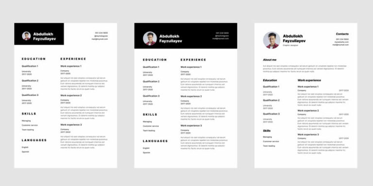 25+ Best Free Figma Resume Templates for Designers in 2025