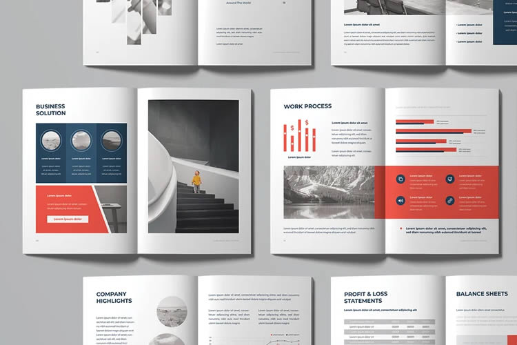 30+ Best Business & Corporate Report Templates for InDesign & Photoshop in 2025