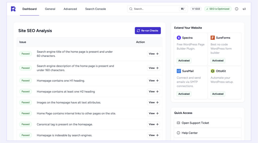 SureRank SEO WordPress plugin