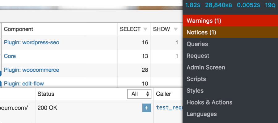 Query Monitor WordPress Plugin