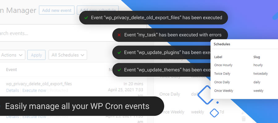 Advanced Cron Manager WordPress Plugin