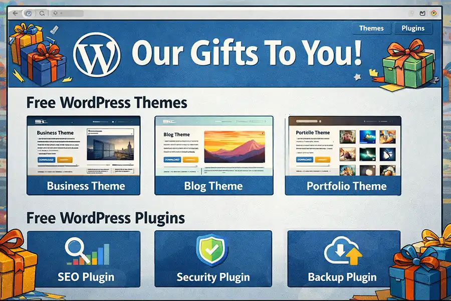Sharing free resources helps others learn how to use WordPress